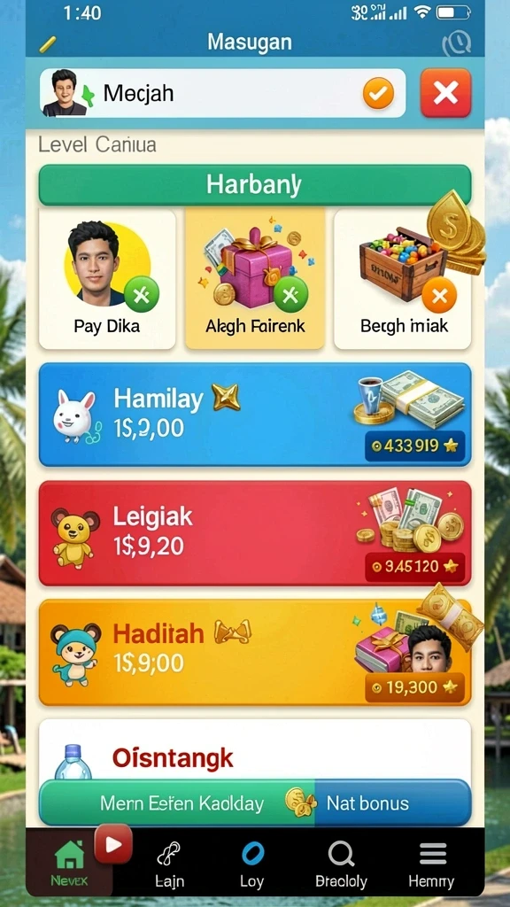 garuda365 - Tampilan antarmuka yang menarik dan mudah digunakan.