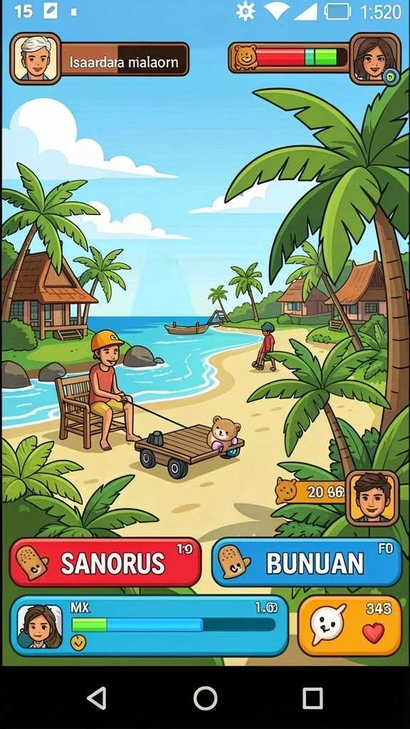 giftrp288 - Screenshot memperlihatkan berbagai senjata yang tersedia di permainan.