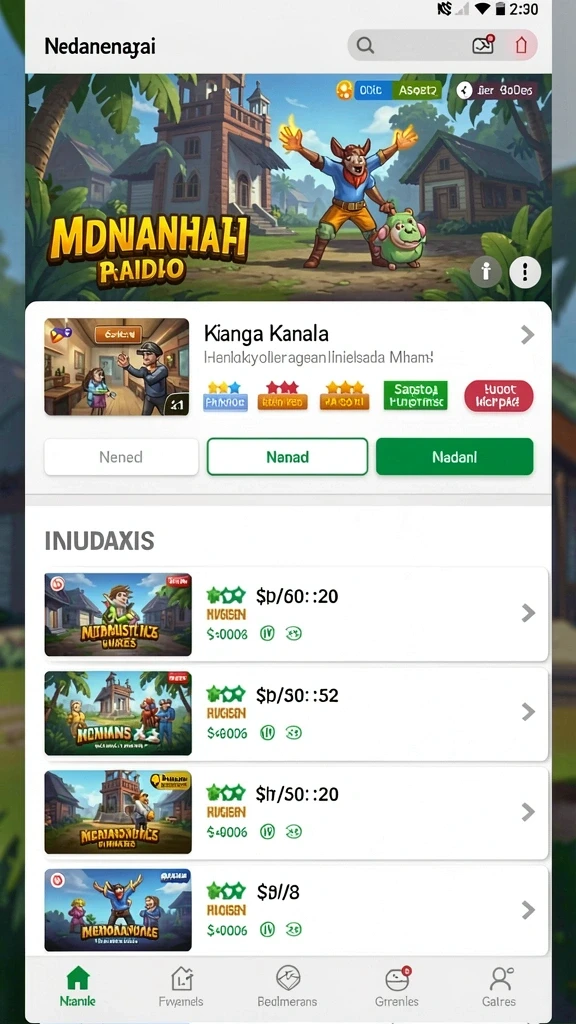 in22 - Tampilan grafis yang memukau dan menarik minat pemain.