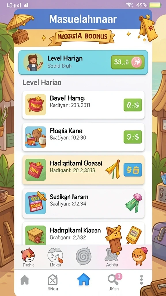 mixue88 - Fitur sosial untuk bersaing dengan teman-teman.