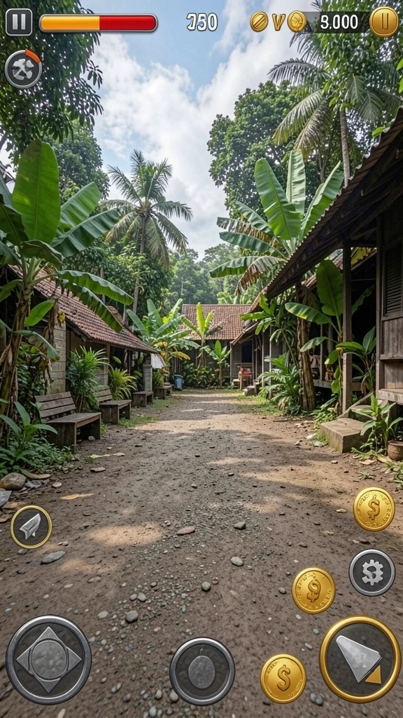 rubah4d - Mode multiplayer yang seru bersama teman.