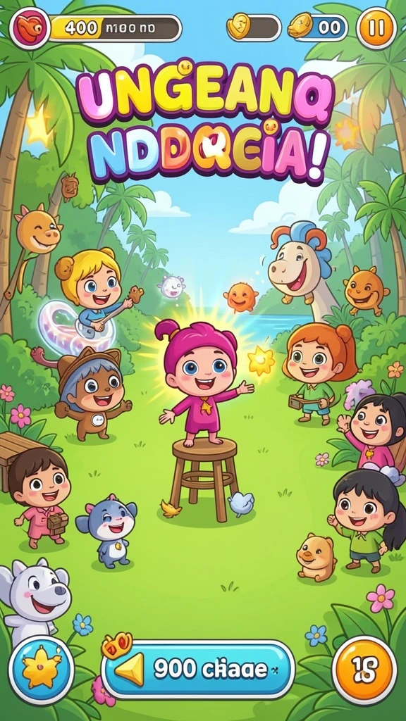 uh77 - Mode permainan menarik yang menantang.