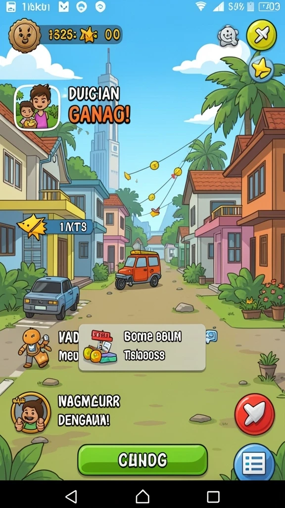 virus88 - Tampilan awal yang menarik dan intuitif.